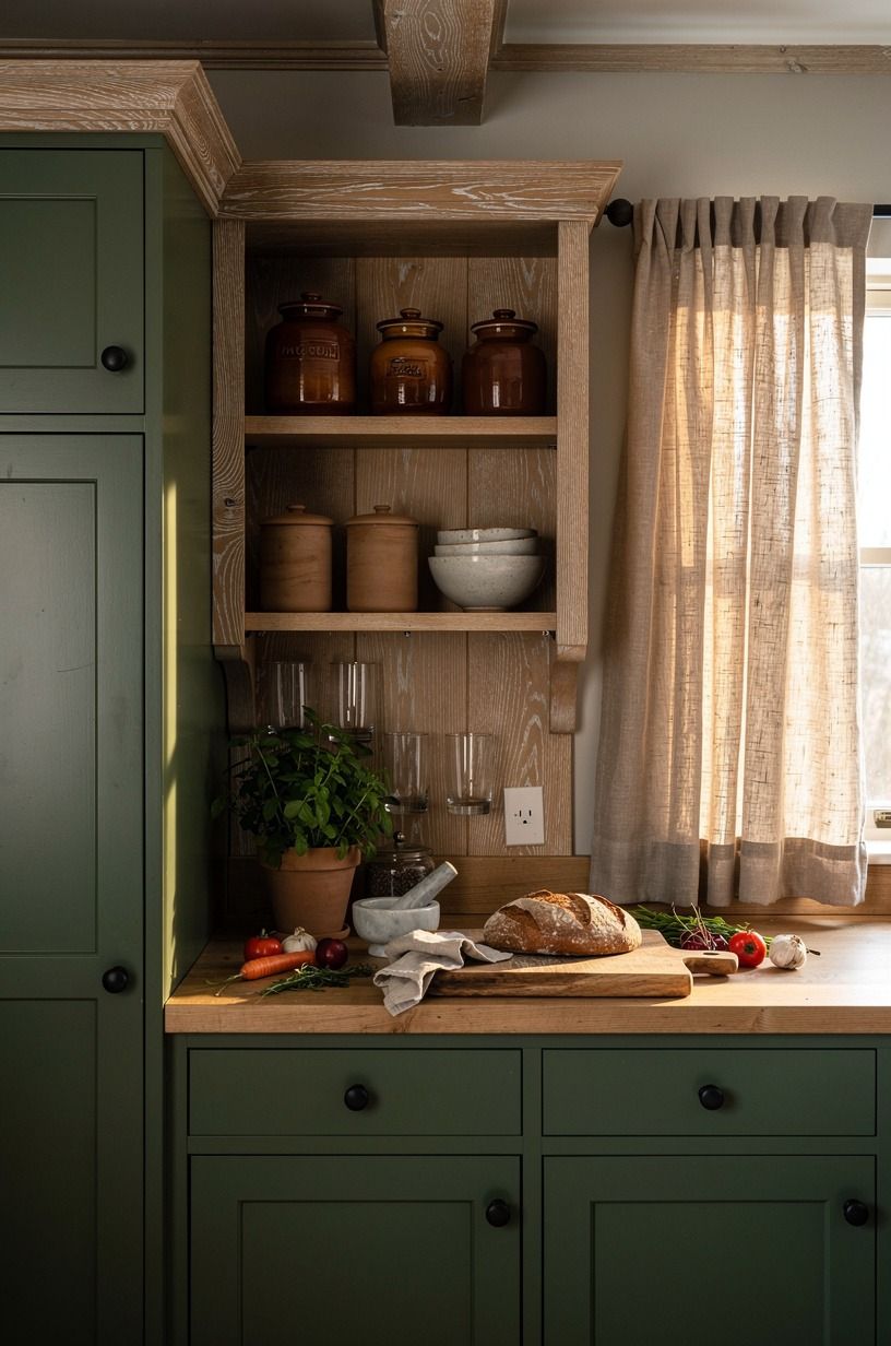 Build a butcher block prep corner