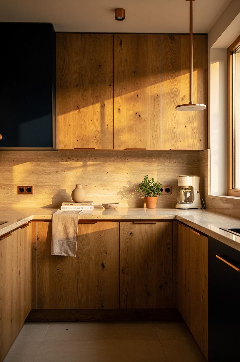 I Left the Oak Grain Visible at Night