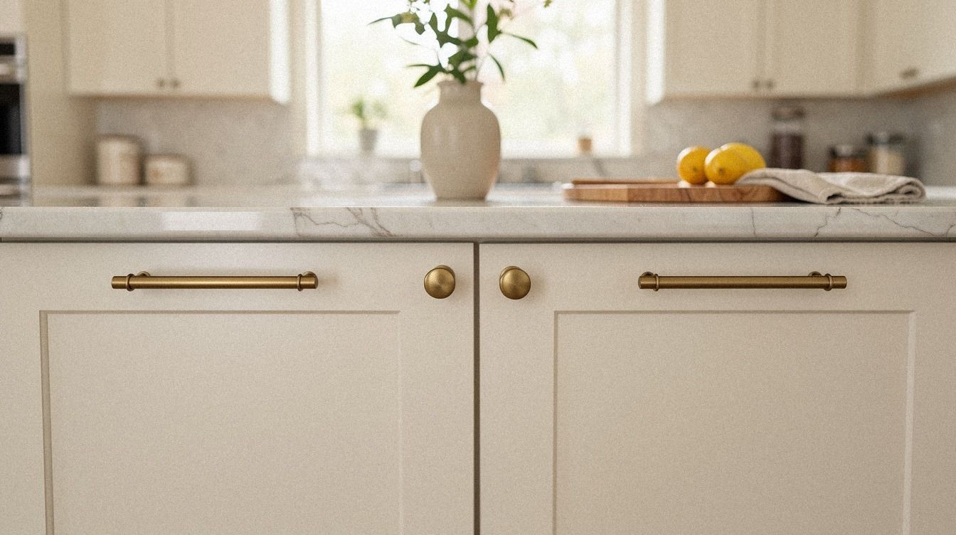 15 Kitchen Cabinet Hardware Ideas: Knobs vs. Pulls That Finally Make Sense
