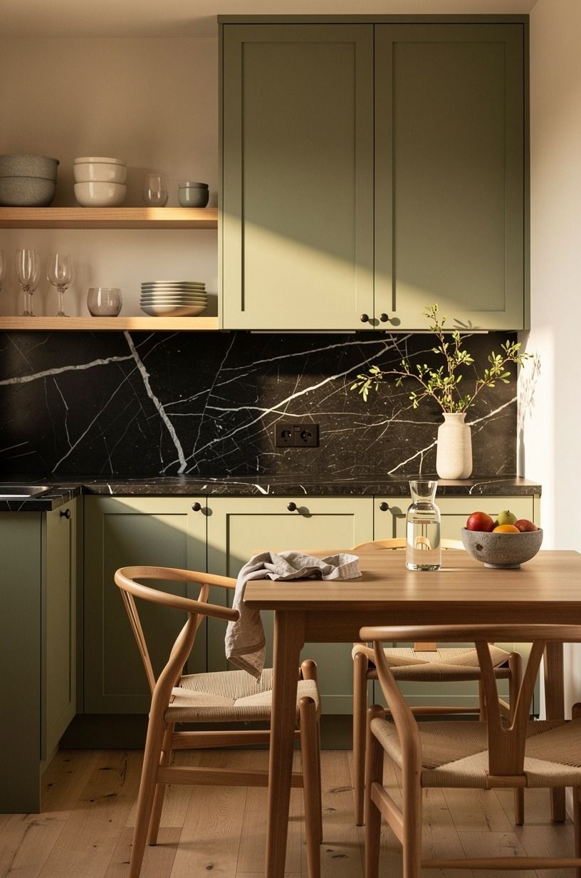Can a small kitchen hold a real table?
