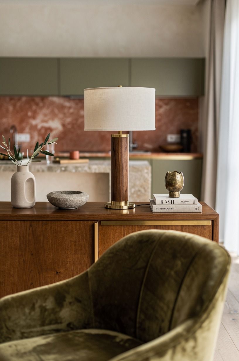 Choose a lamp over a statement pendant