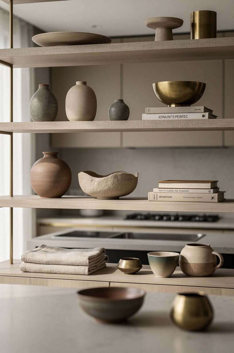 Layer open shelves with the One-Third Empty Rule