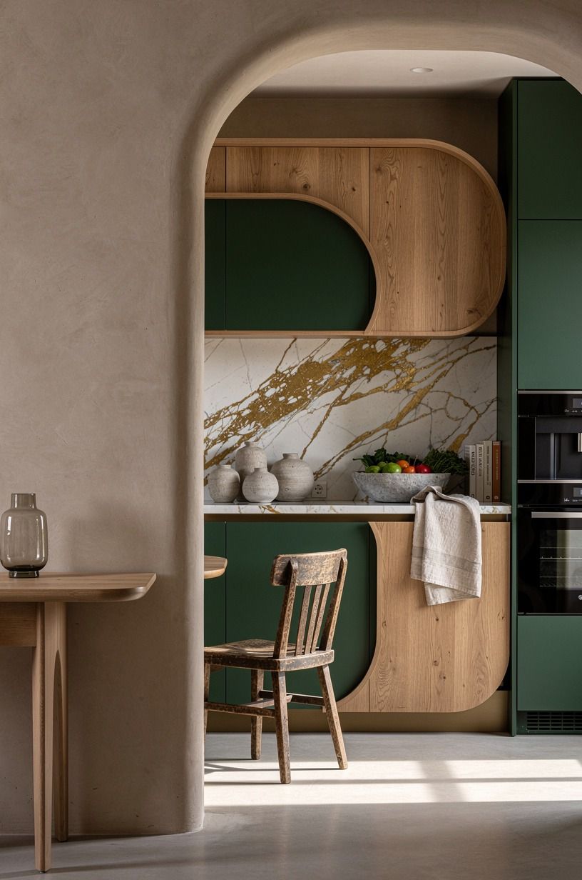 Let one antique piece interrupt the newness