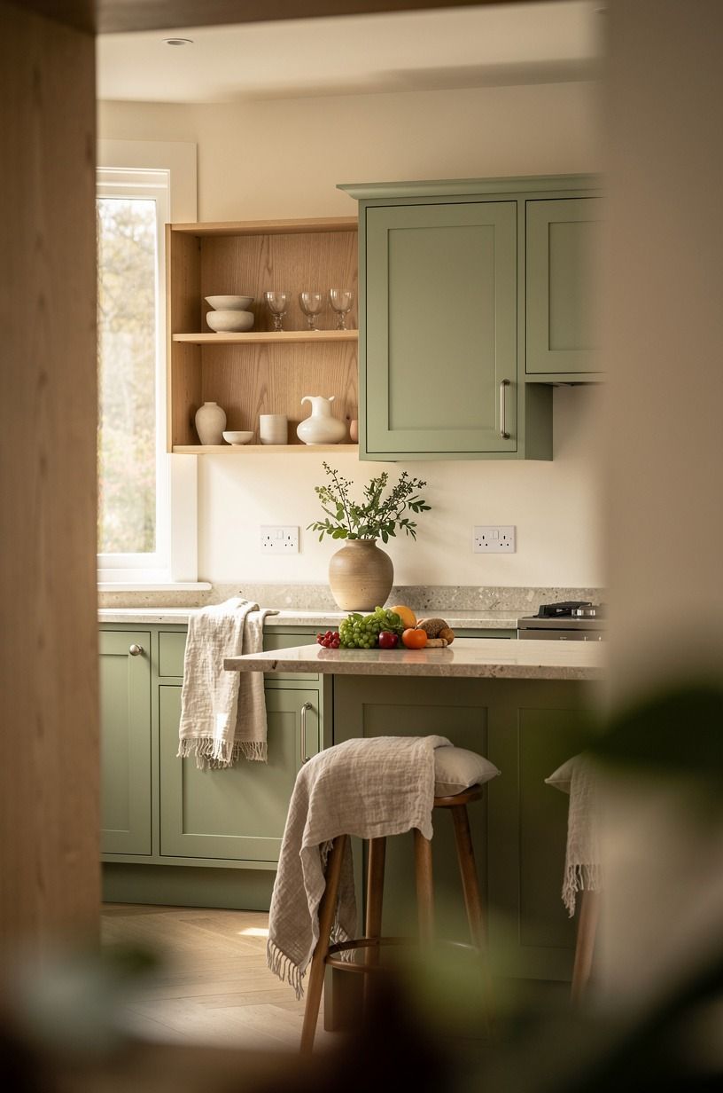 Skip the matching hardware and mix patina
