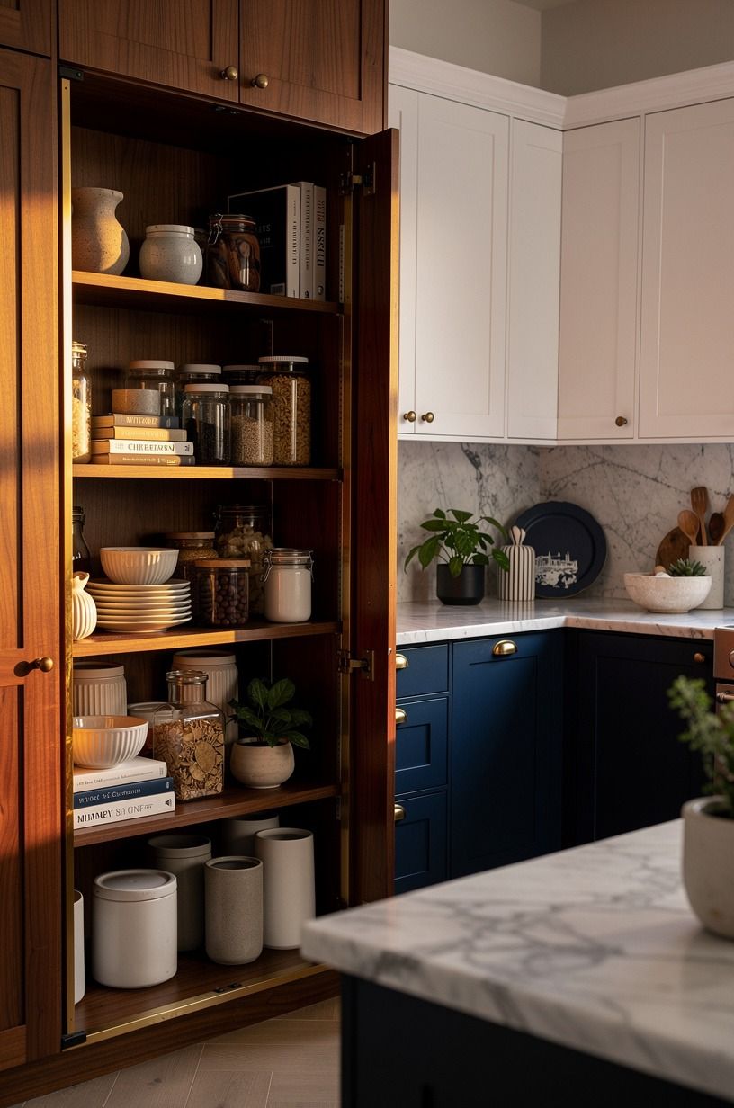 Why choose a collected pantry over closed perfection?