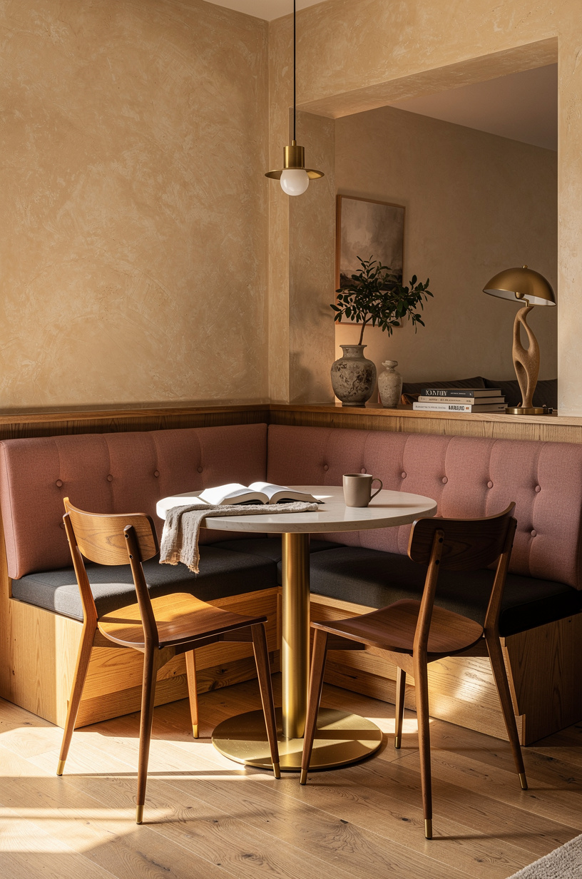 Choose tapered legs for every visible seat