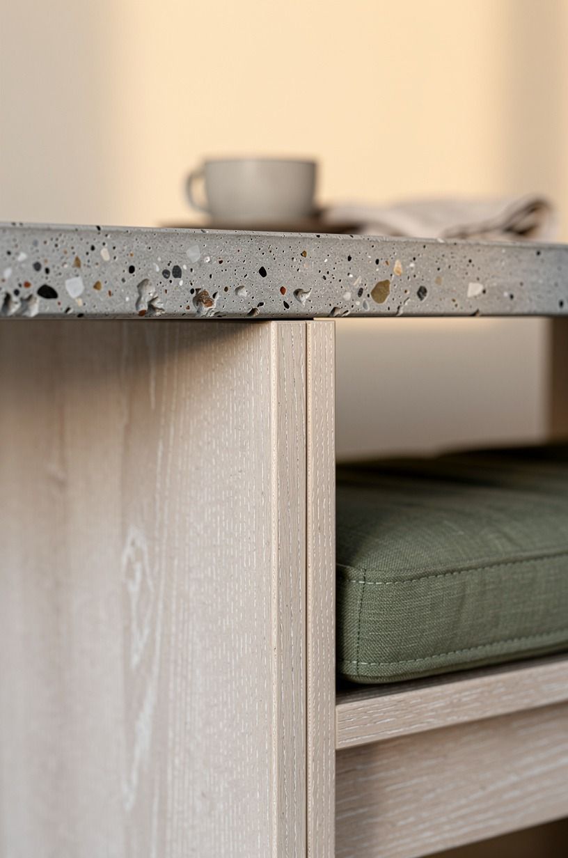 Wrap two walls with L-shaped seating