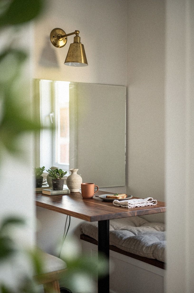 Could a wall mirror double your morning light?
