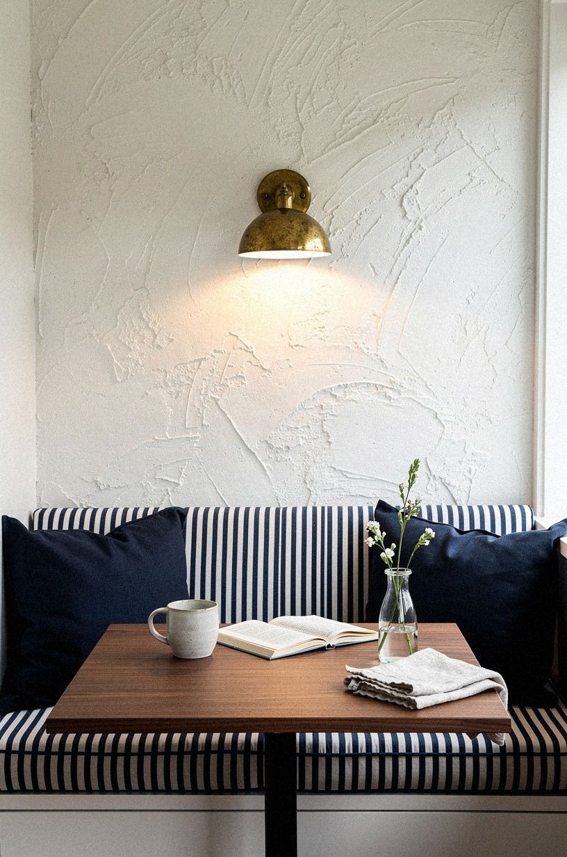Pattern vs. solid cushions: which suits a nook?