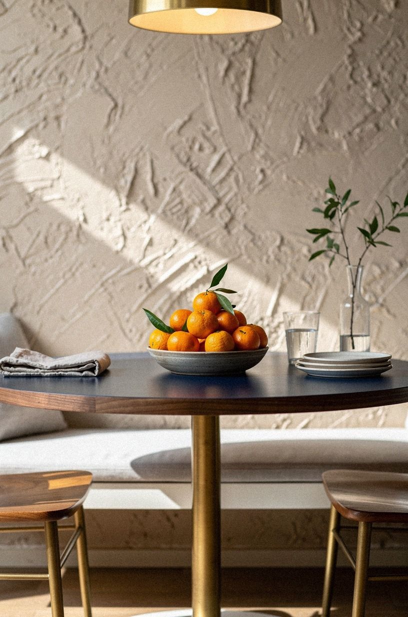 Swap the centerpiece for a bowl of clementines
