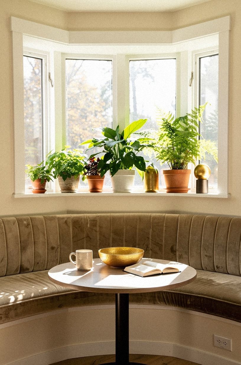 Pull plants onto the sunny window ledge