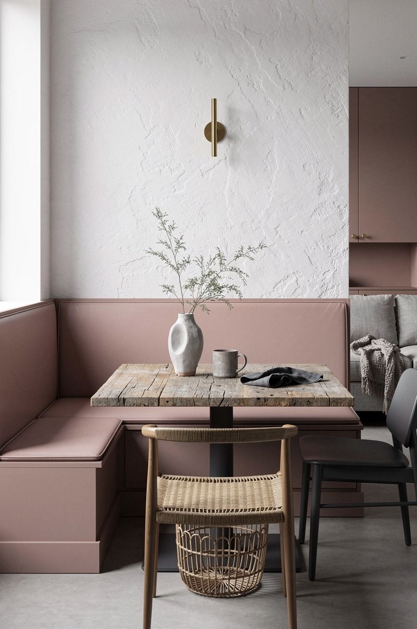 Paint the bench to match trim