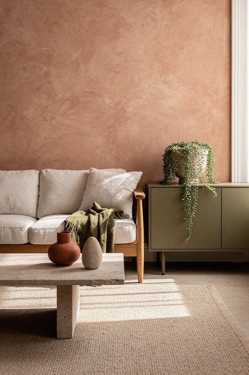 Add one plant that drapes (the Soft Cascade)