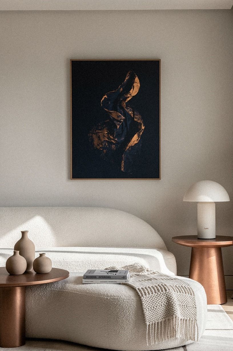 Hang One Piece of Art at Eye Level