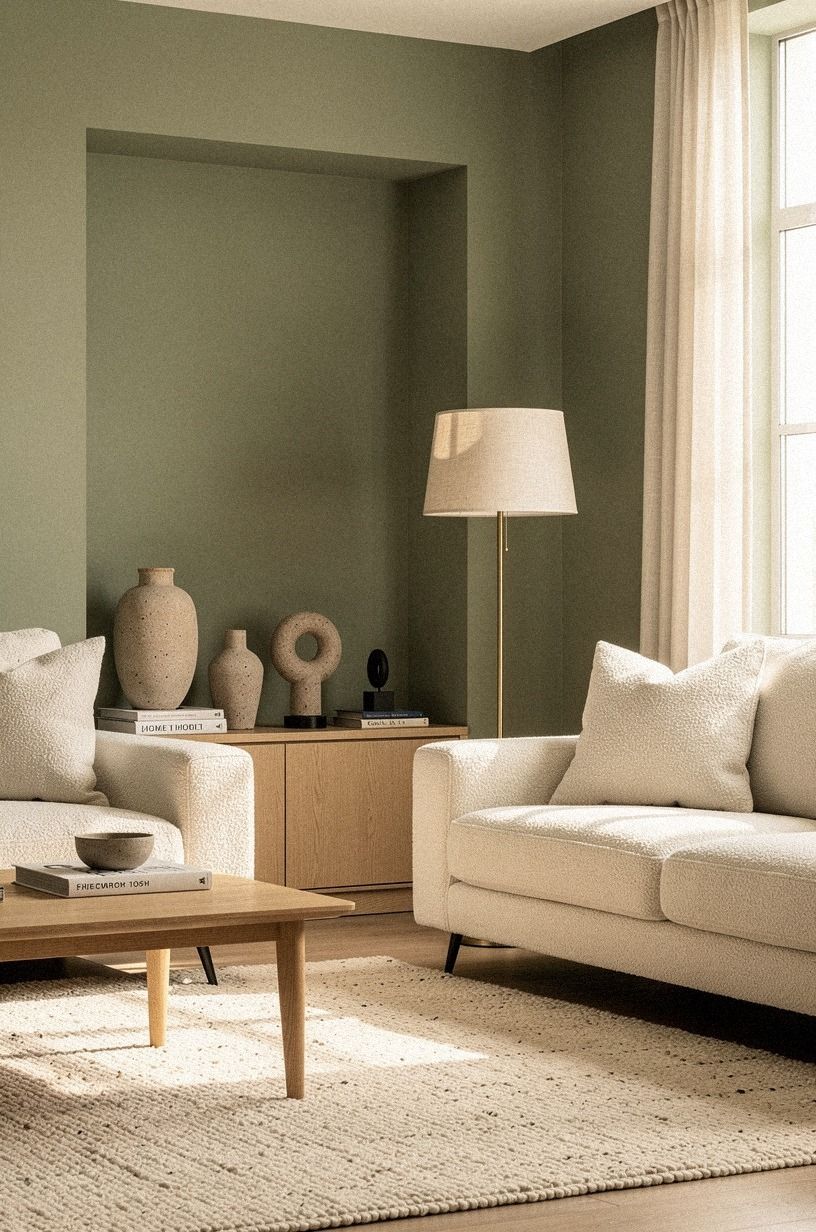 paint the inside of the nook one shade deeper than the wall