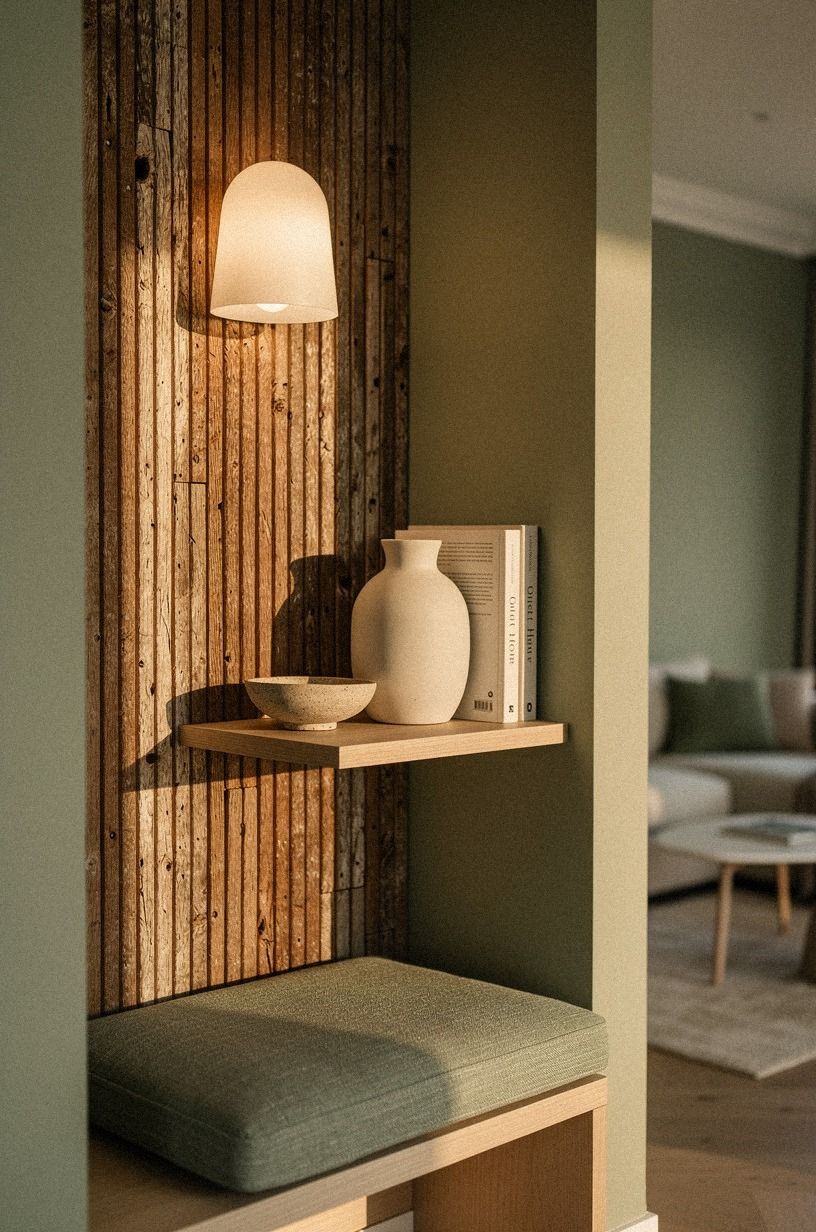 Which wall move pulls the whole nook together?
