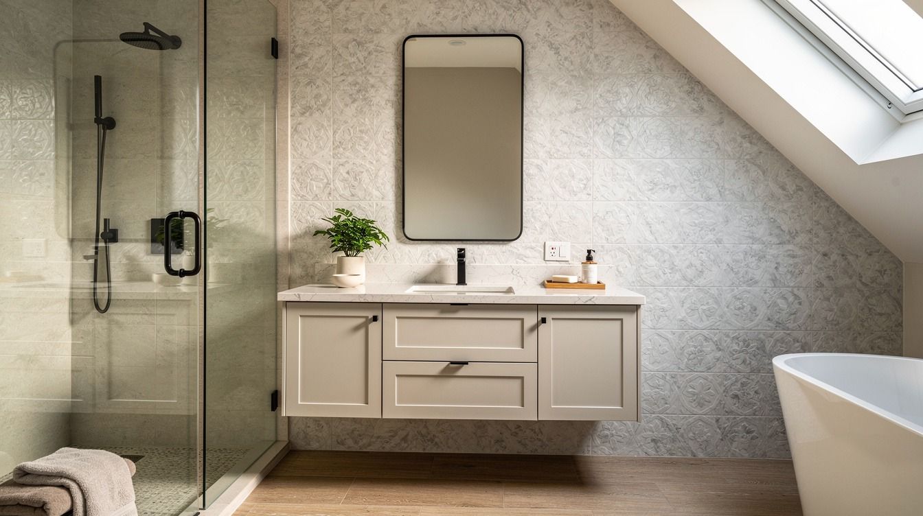 I Remodeled My Master Bathroom on a Budget, It Still Looks Expensive