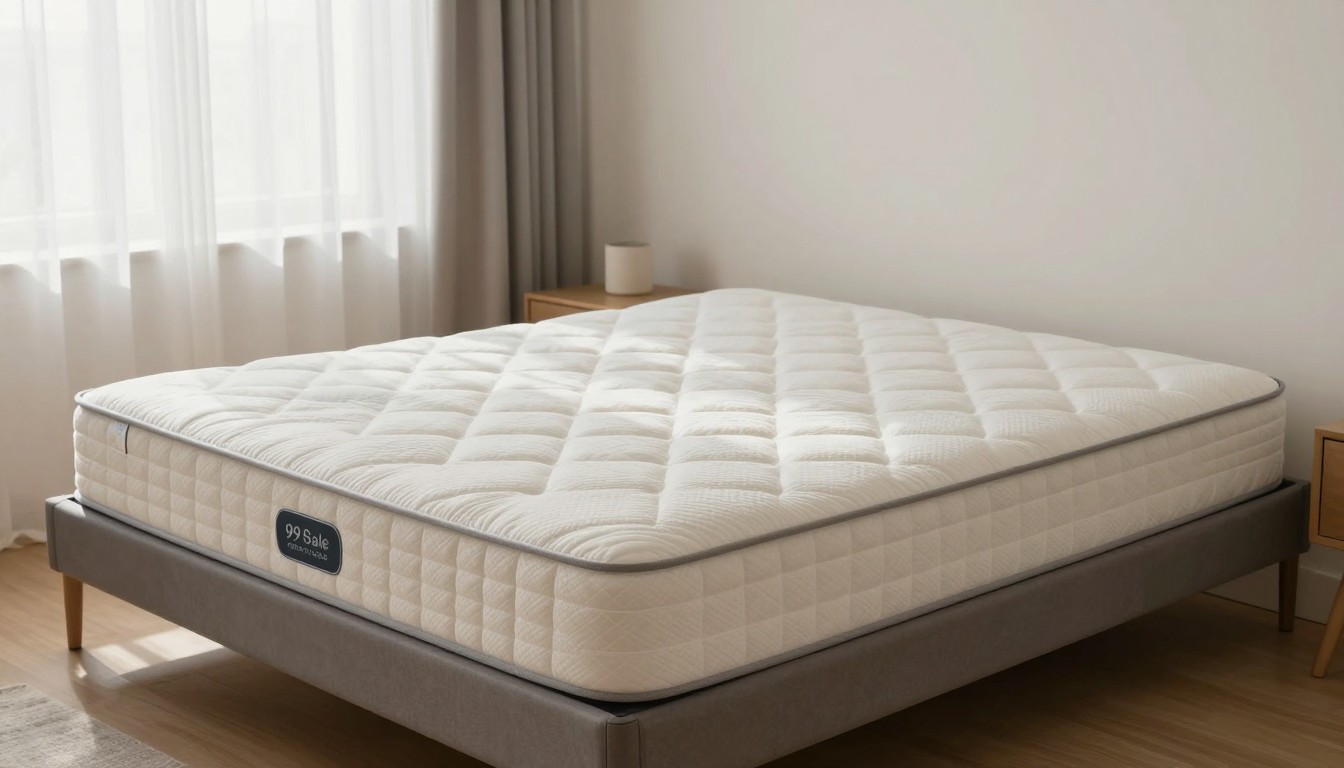 Editorial mattress photograph for 99 mattress sale
