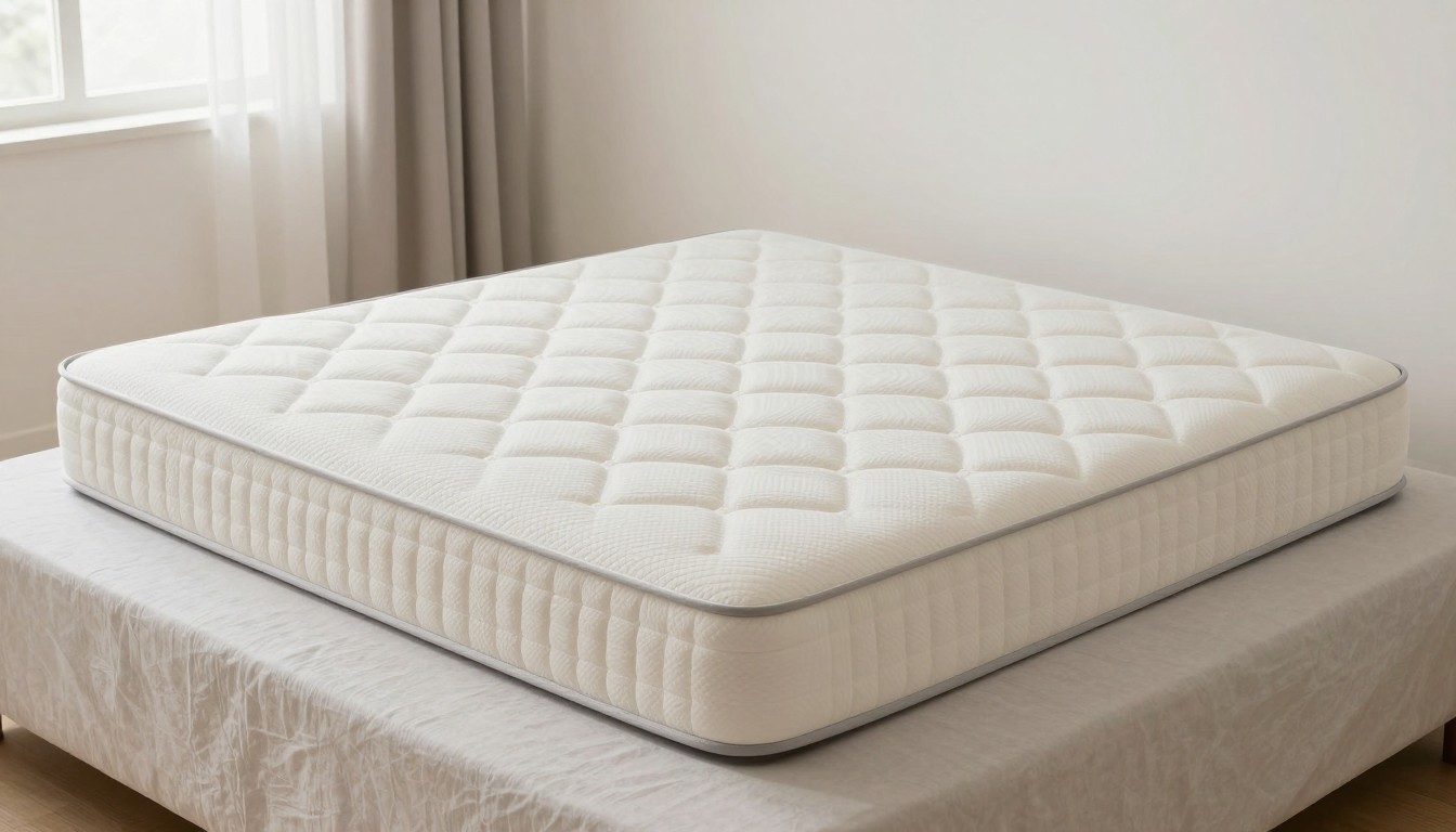 Editorial mattress photograph for bear hug position in bed