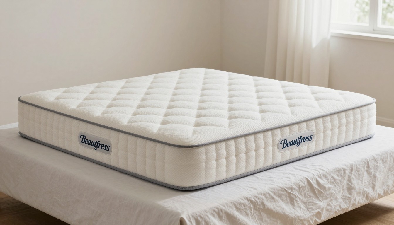 Editorial mattress photograph for beautyrest black low profile foundation