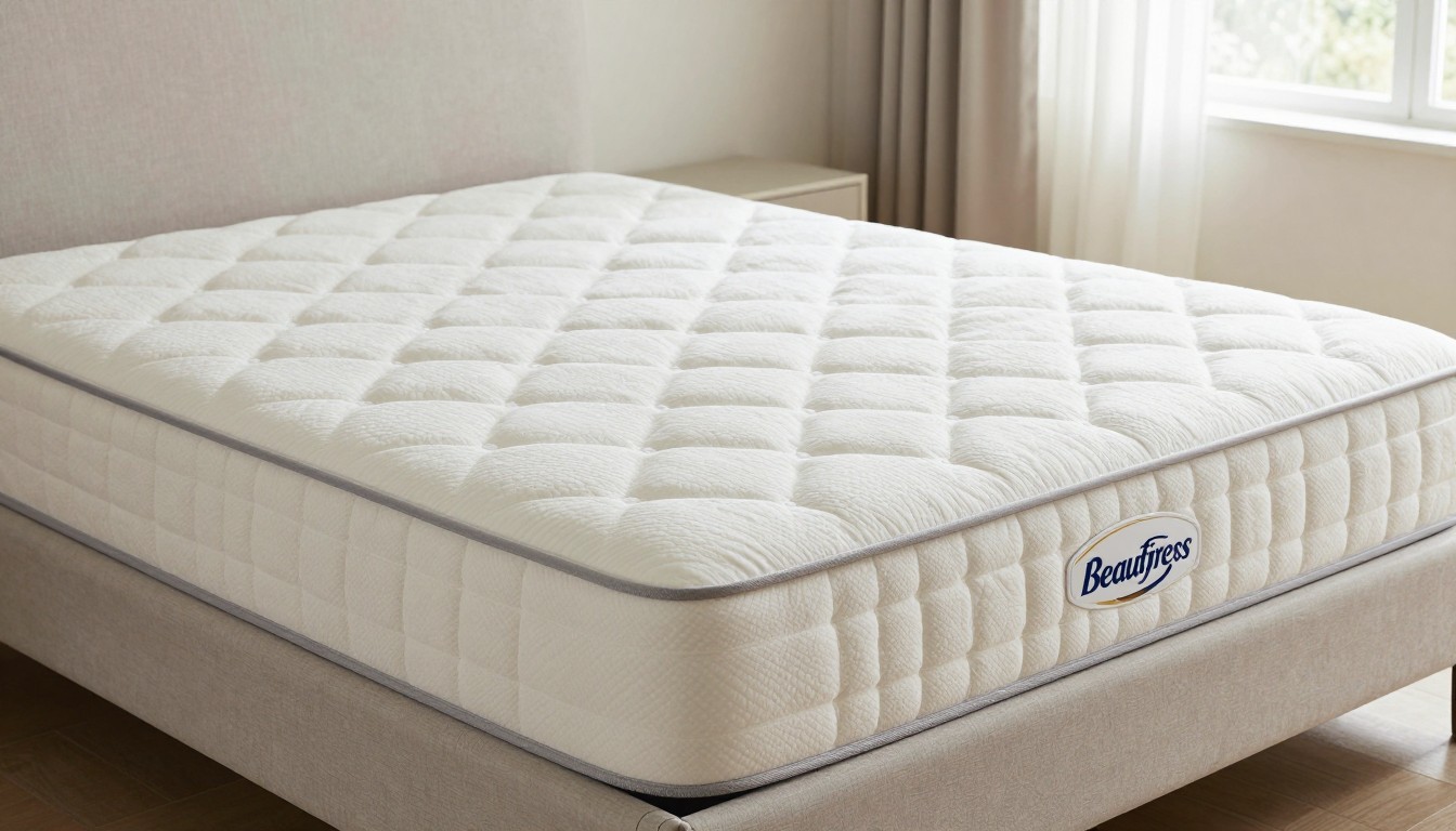 Editorial mattress photograph for beautyrest world class level 3 plush
