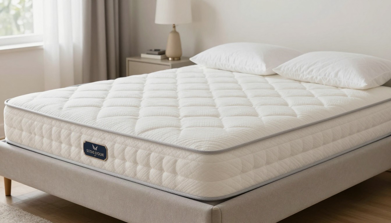 Editorial mattress photograph for bed story mattress review