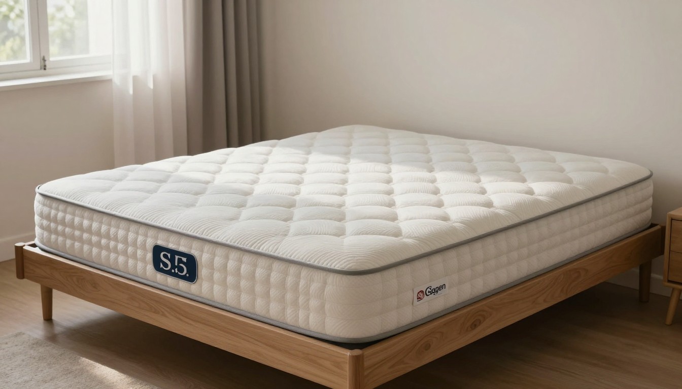 Editorial mattress photograph for bedgear s5 performance mattress
