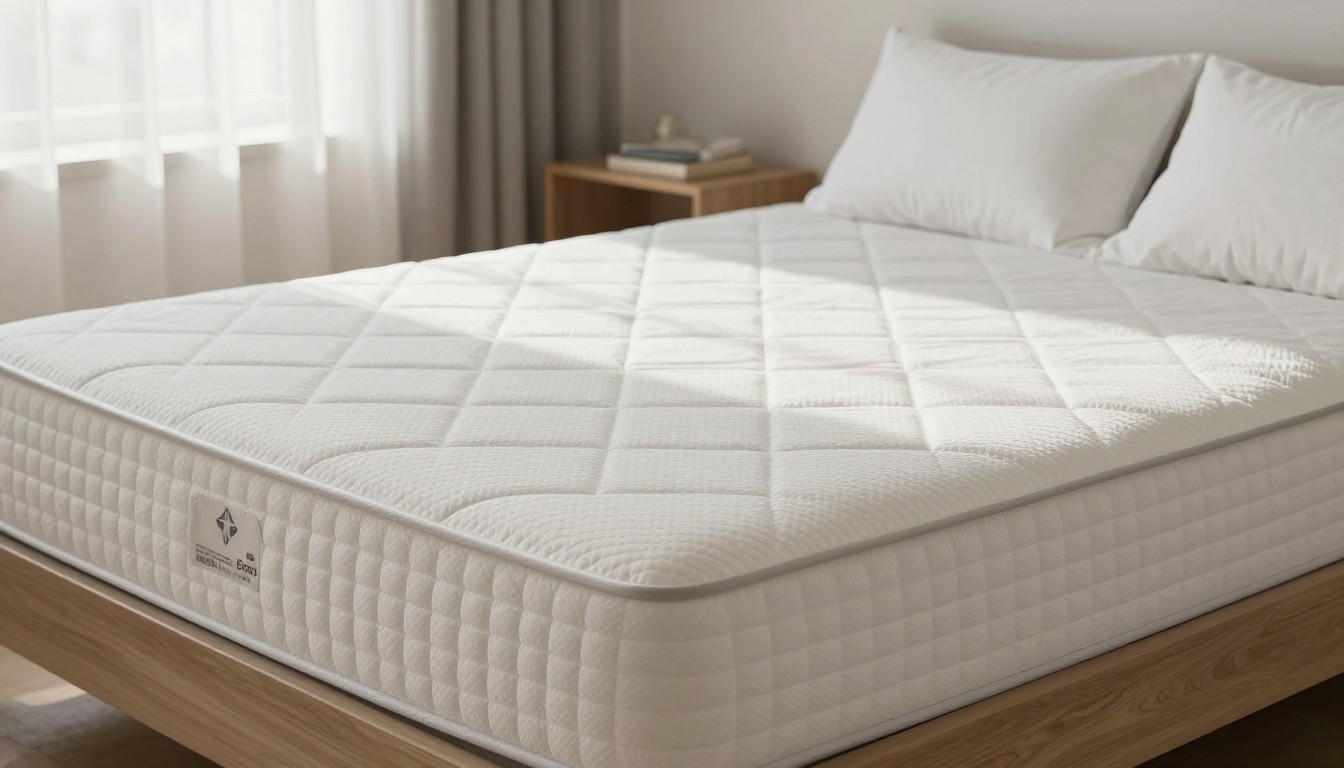Editorial mattress photograph for best moisture wicking sheets
