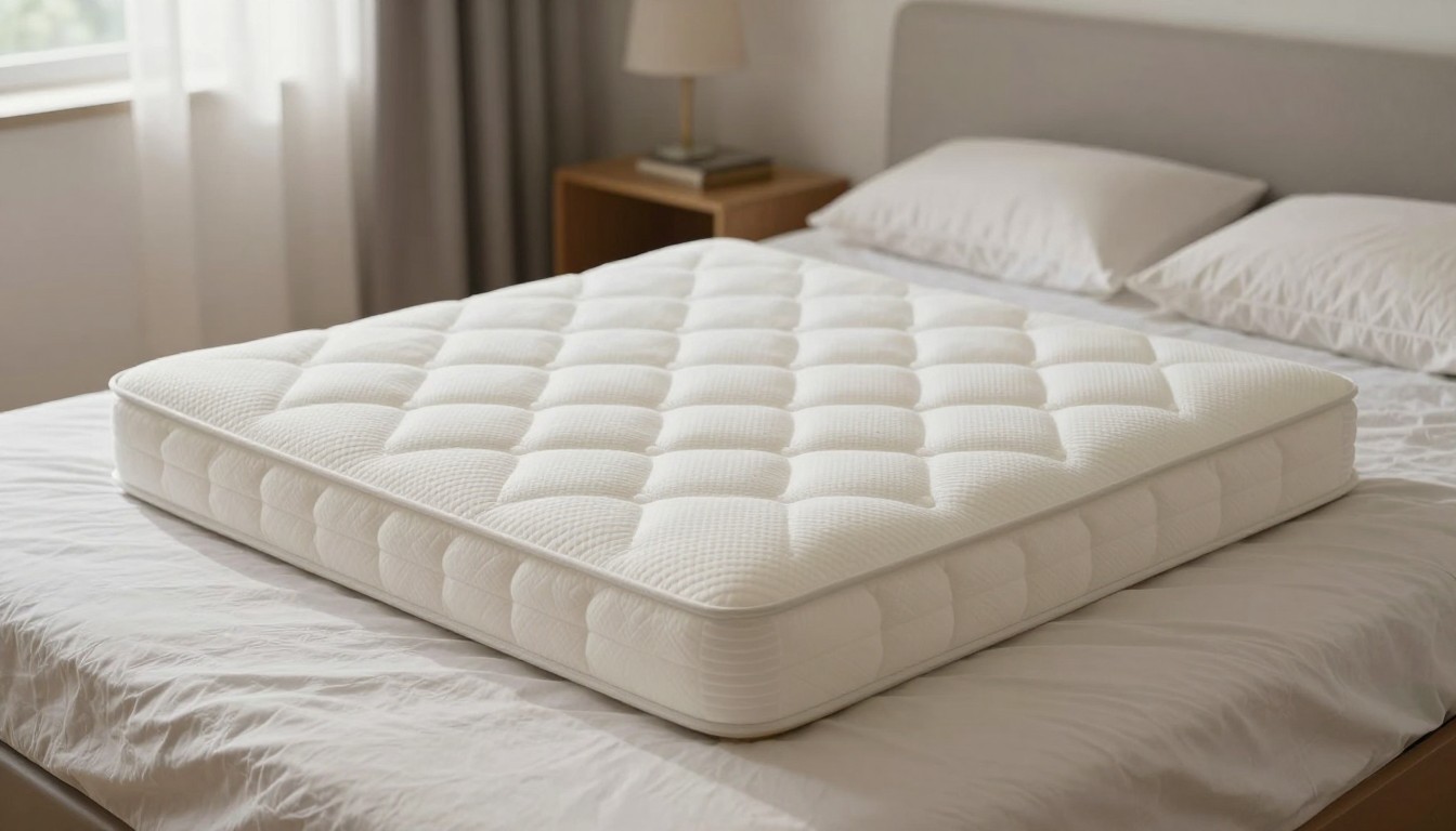 Editorial mattress photograph for best pillow for sleeping upright