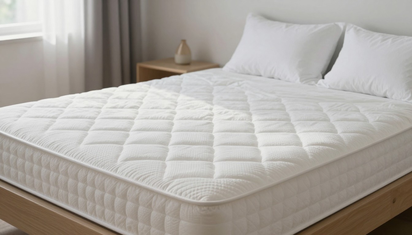 Editorial mattress photograph for best stain remover for white sheets