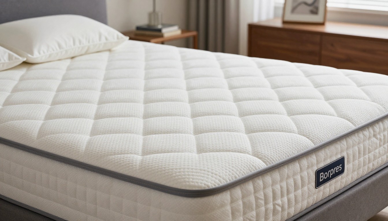 Editorial mattress photograph for borpres cooling blanket