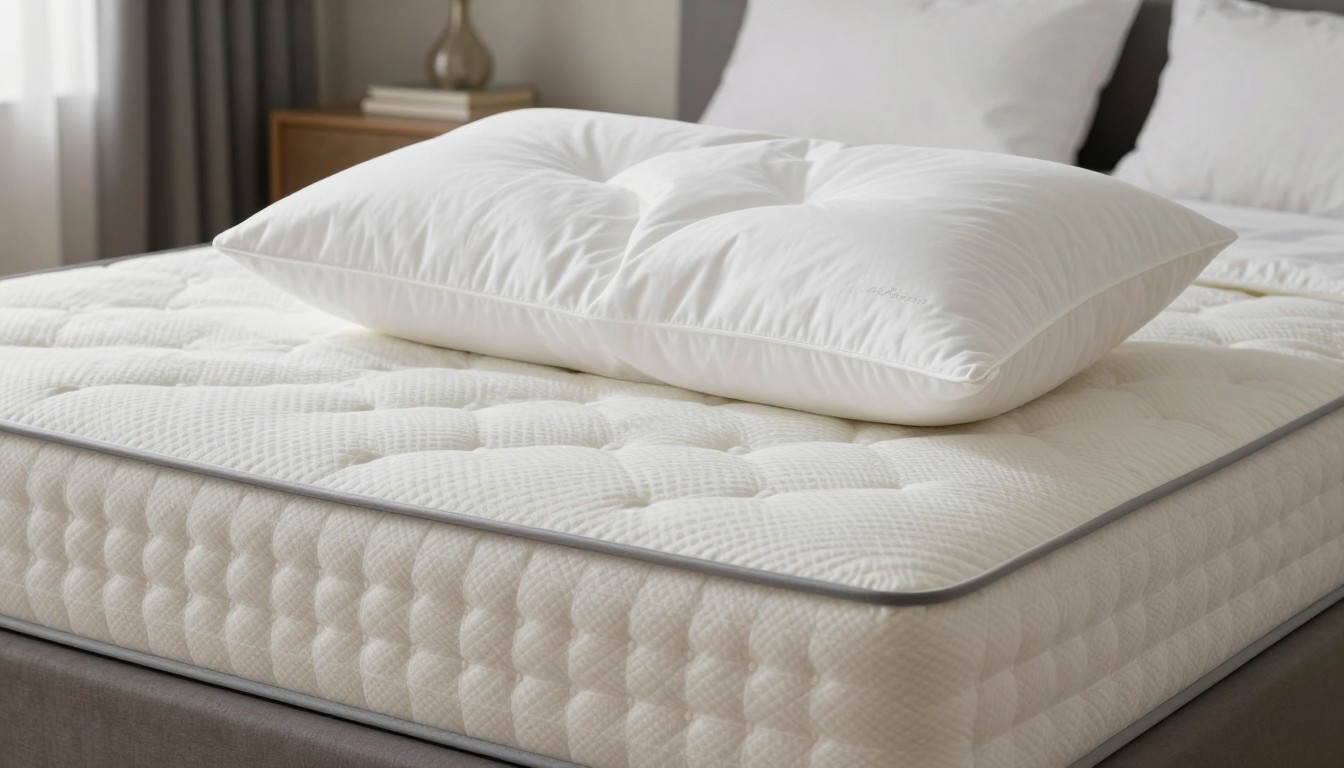 Editorial mattress photograph for caspar pillows
