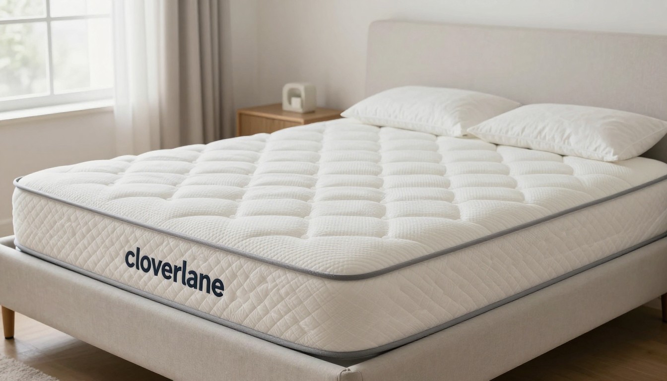 Editorial mattress photograph for cloverlane mattress reviews