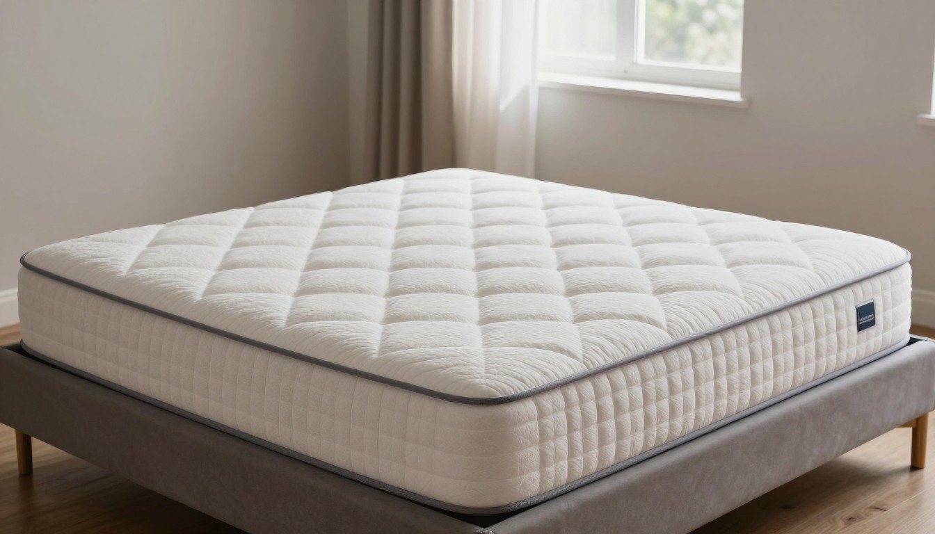 Editorial mattress photograph for concierge cooling blanket