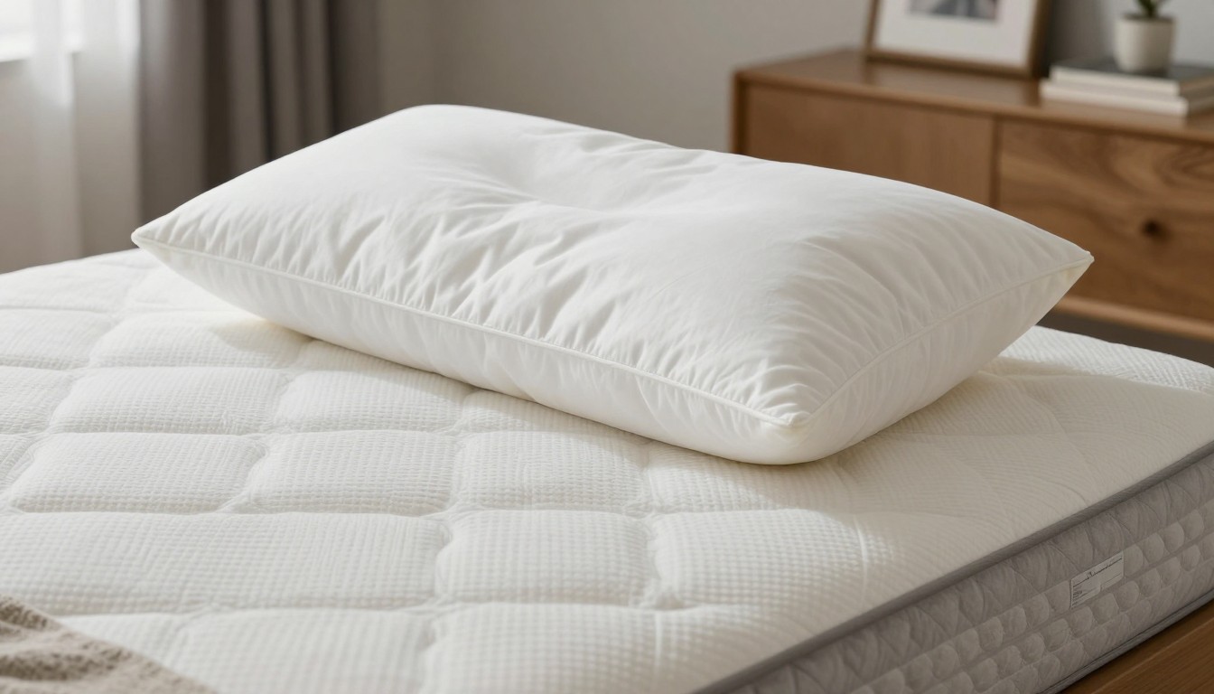 Editorial mattress photograph for coolest pillow