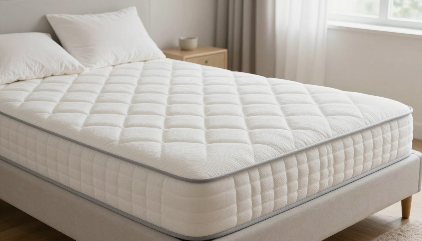 Editorial mattress photograph for cooling blanket for brain injury