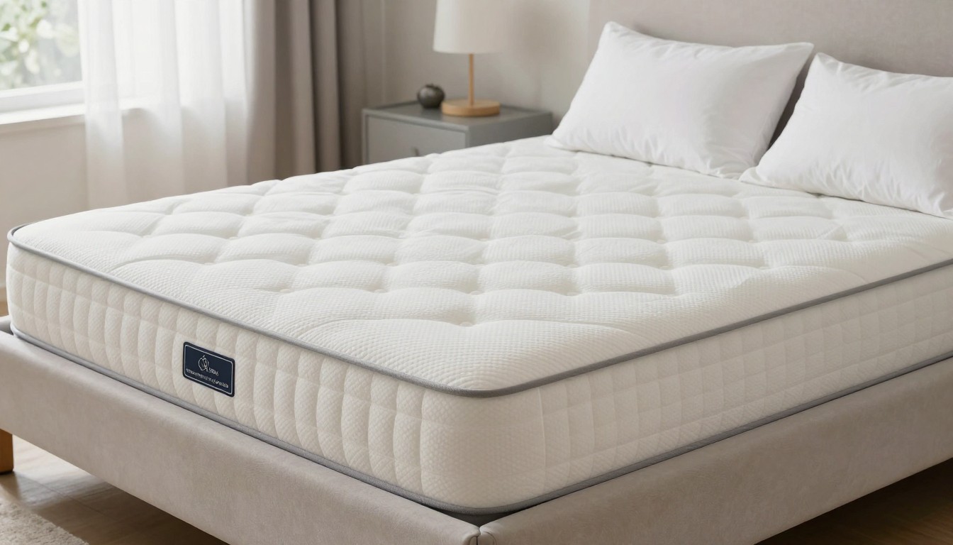 Editorial mattress photograph for cooling blanket made in usa