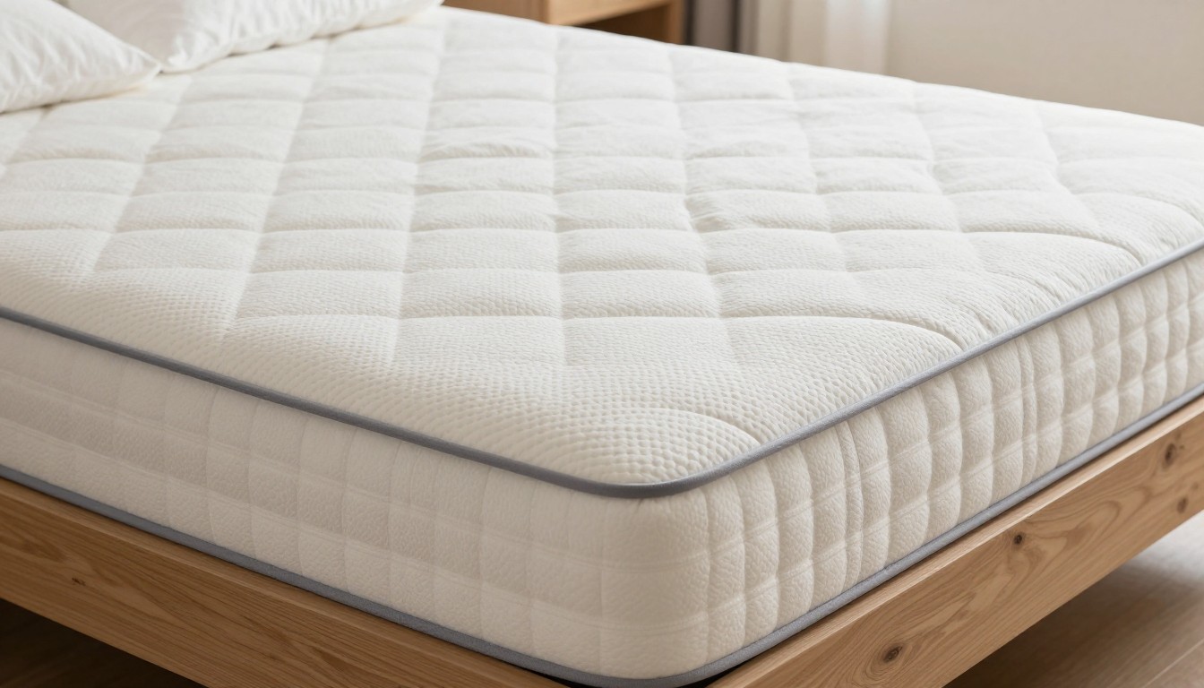 Editorial mattress photograph for cooling blanket scam