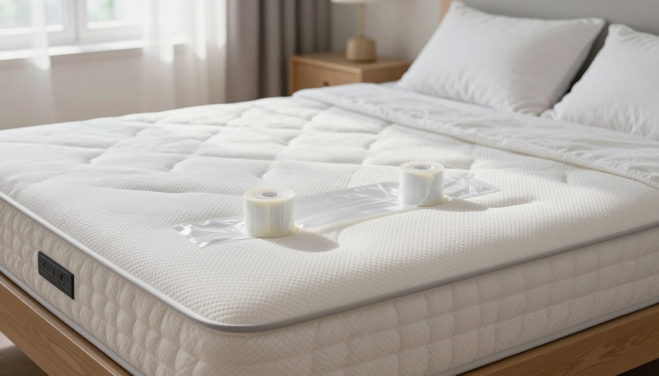 Editorial mattress photograph for duct tape for air mattress repair