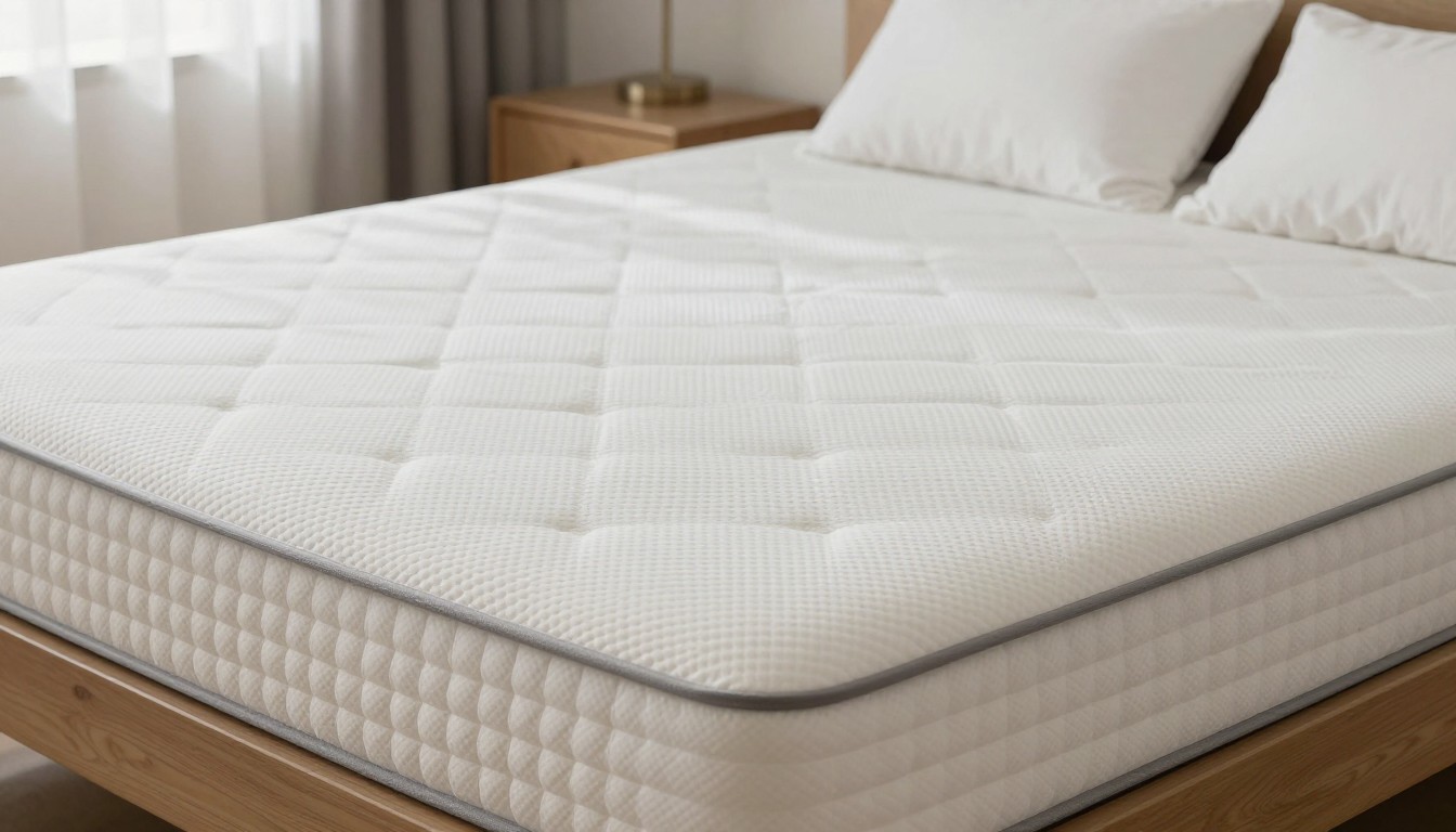 Editorial mattress photograph for electric cooling mattress pad