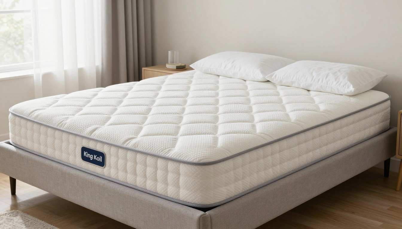 Editorial mattress photograph for king koil smart life adjustable bed review