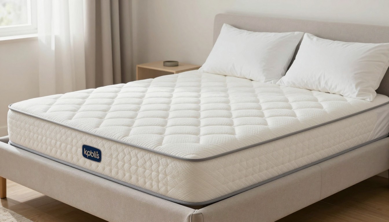 Editorial mattress photograph for kpblis cooling blanket