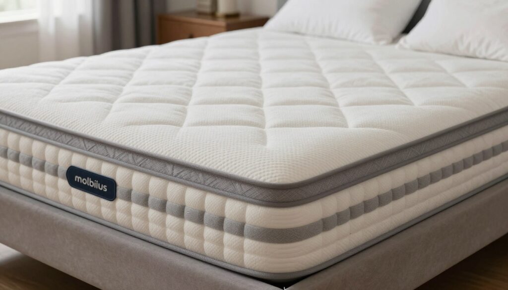 Editorial mattress photograph for molbius mattress reviews