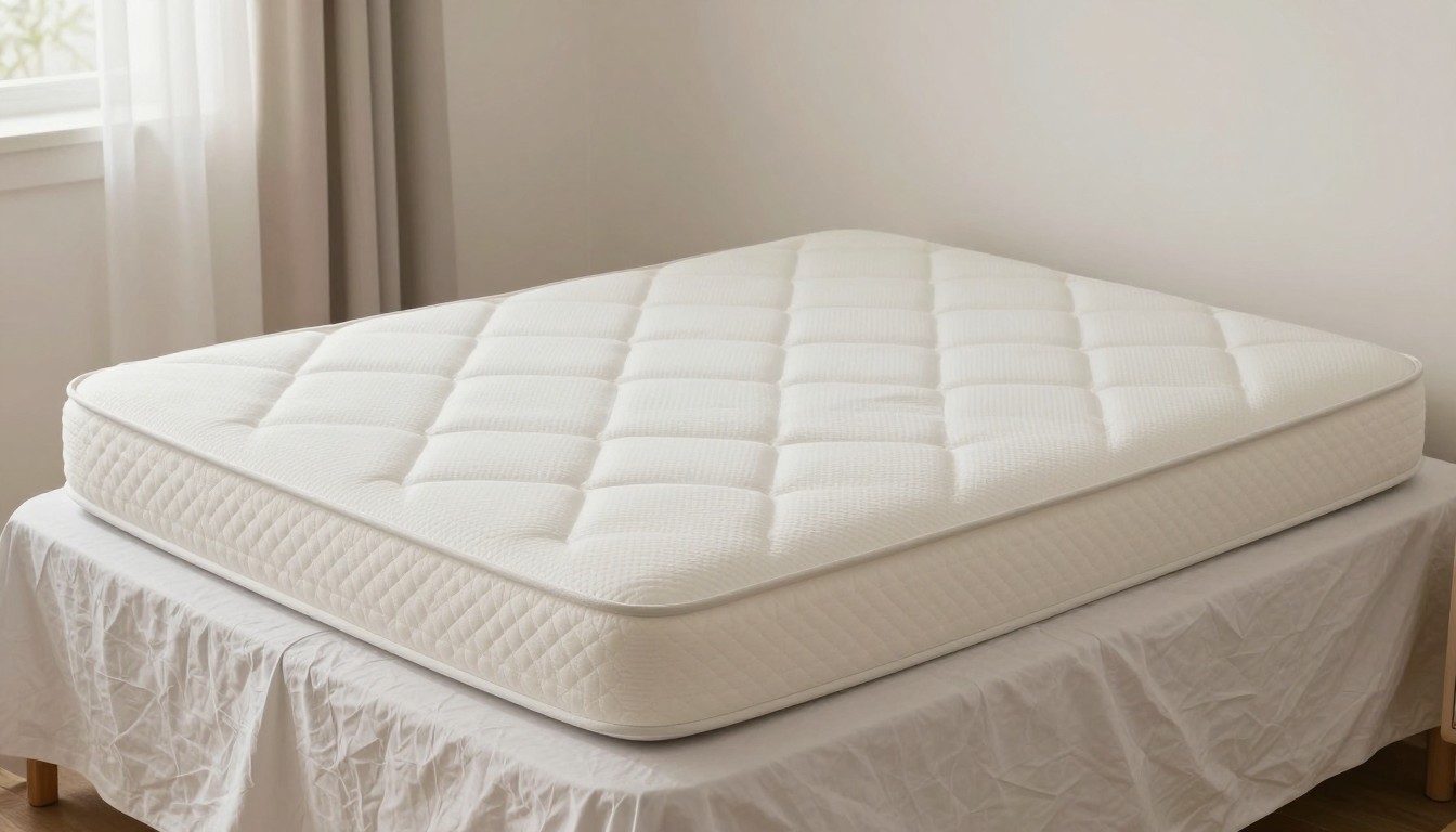 Editorial mattress photograph for moonlight slumber crib mattress