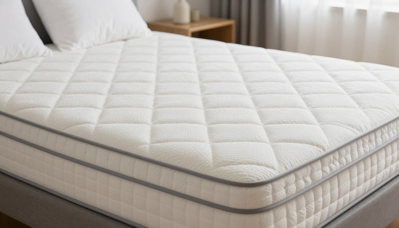 Editorial mattress photograph for nod pod weighted blanket