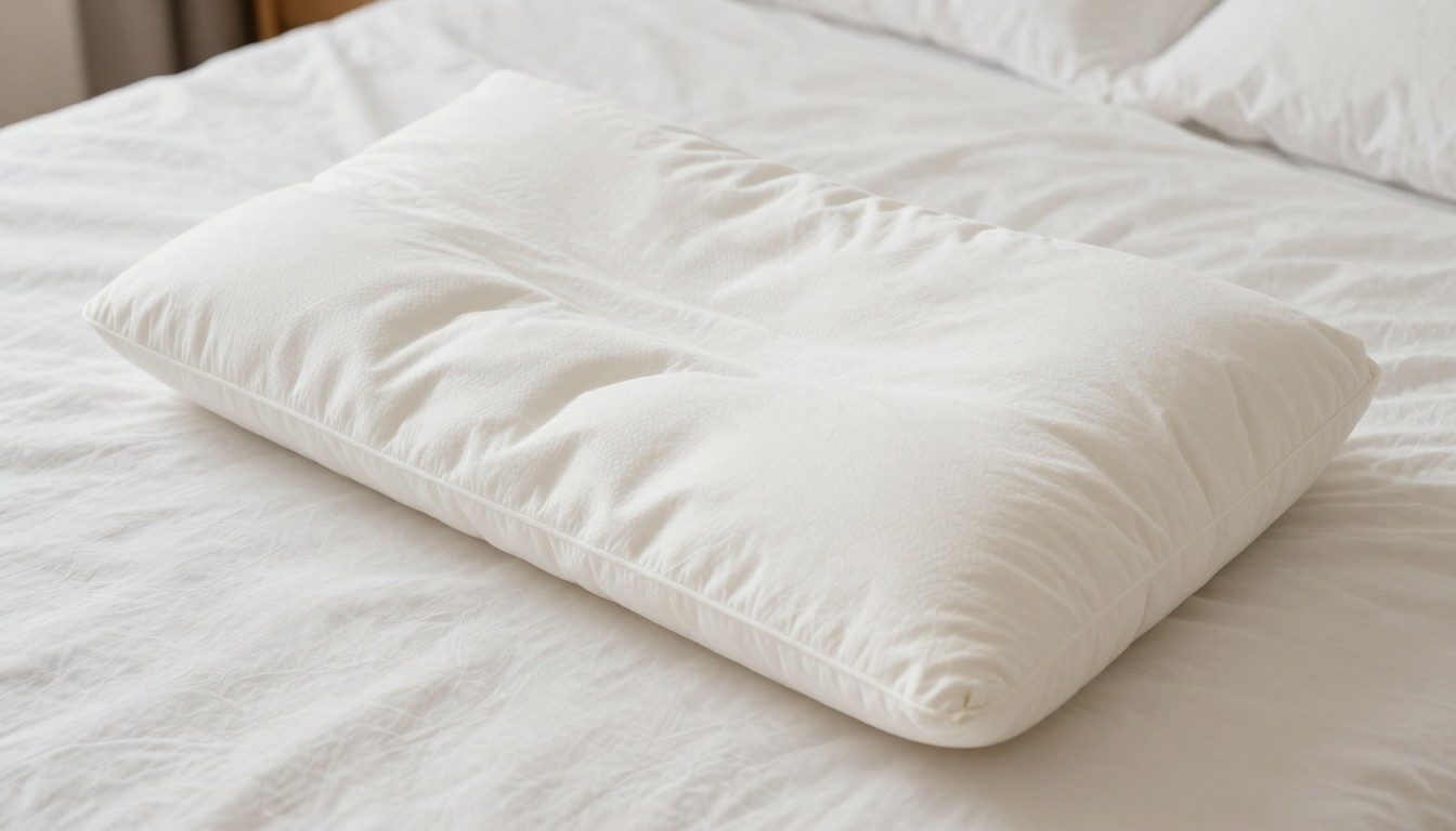 Editorial mattress photograph for nolah squishy pillow