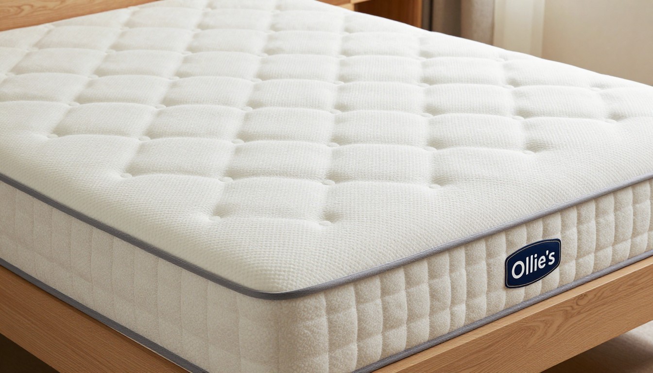 Editorial mattress photograph for ollie's mattress prices