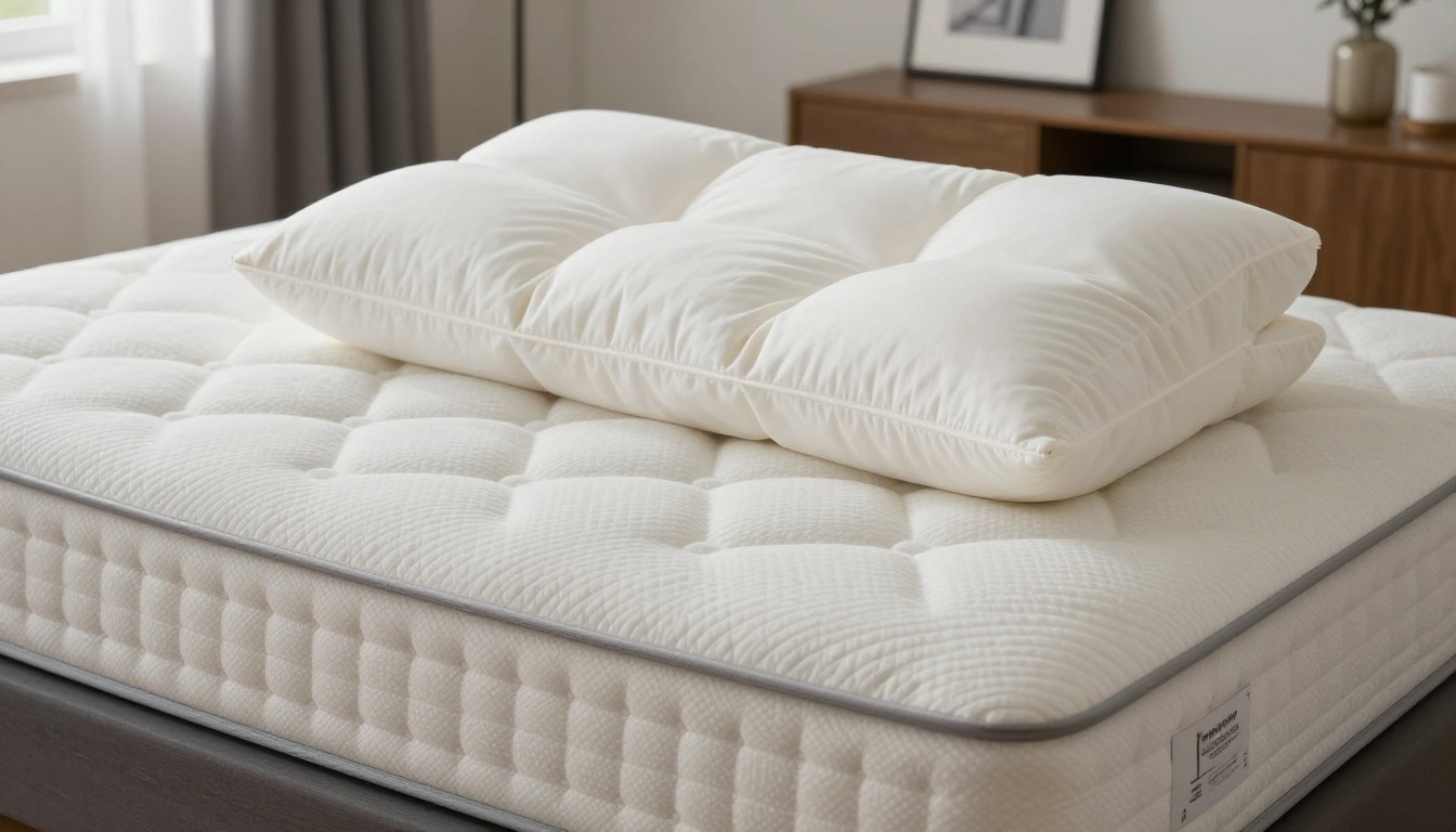 Editorial mattress photograph for planet pillow costco