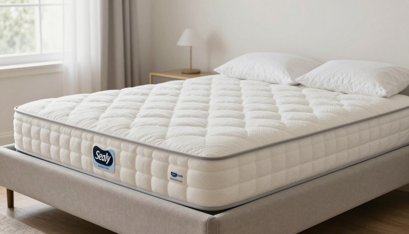 Editorial mattress photograph for sealy posturepedic pro dakota ridge mattress