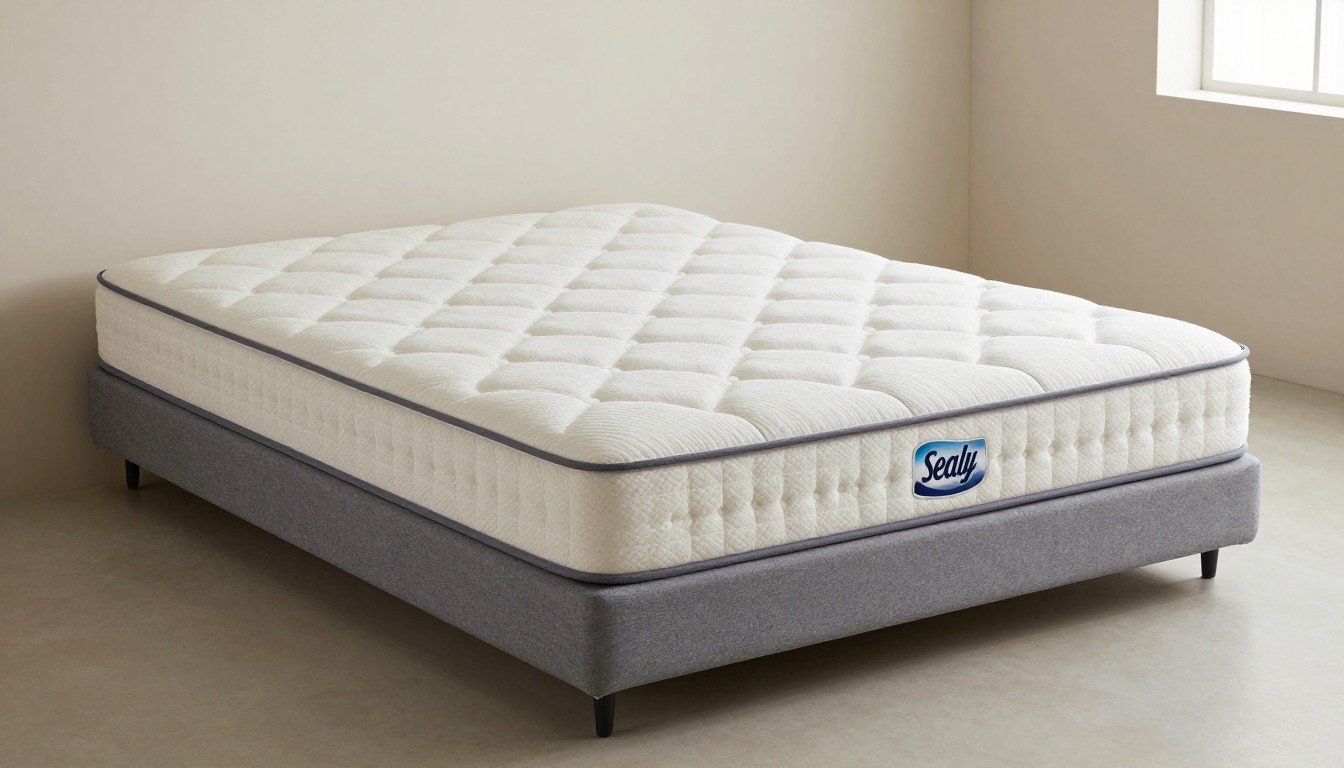 Editorial mattress photograph for sealy posturepedic pro lincoln heights